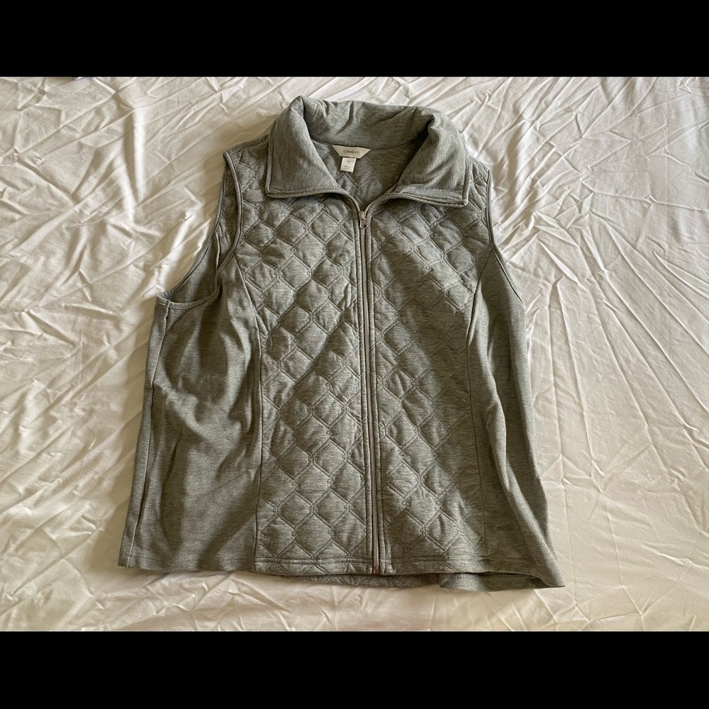 CJ Banks Quilted Vest